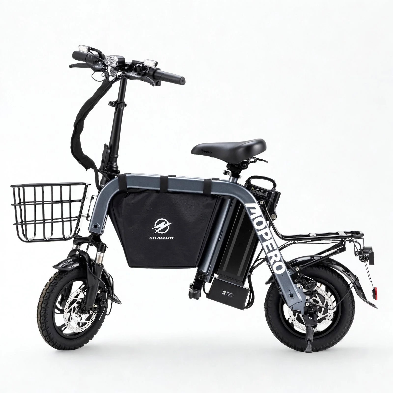 ガンメタリックのMOPERO mini cargo 2